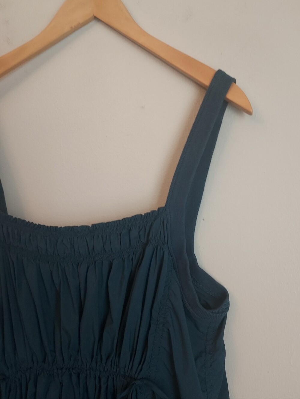 Anthropologie Daily Practice Keeseville Teal Midi Dress Size XL - Picture 6 of 13